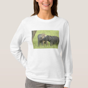 Jongeren van Indische/Aziatische olifant T-shirt