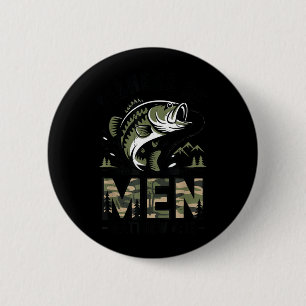 Jongeren Visser van Mannen Christelijke Visserij B Ronde Button 5,7 Cm