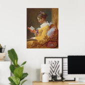 Jongerenlezing Jean Fragonard Fine Art Poster (Thuiskantoor)