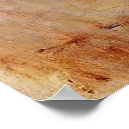 Jongerenmeisje dat haar voorraad aantrekt - Poster (Hoek)