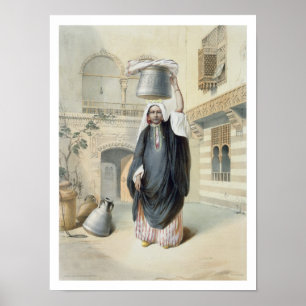 Jongerenmeisje dat terugkeert uit de Hammam in Ca Poster