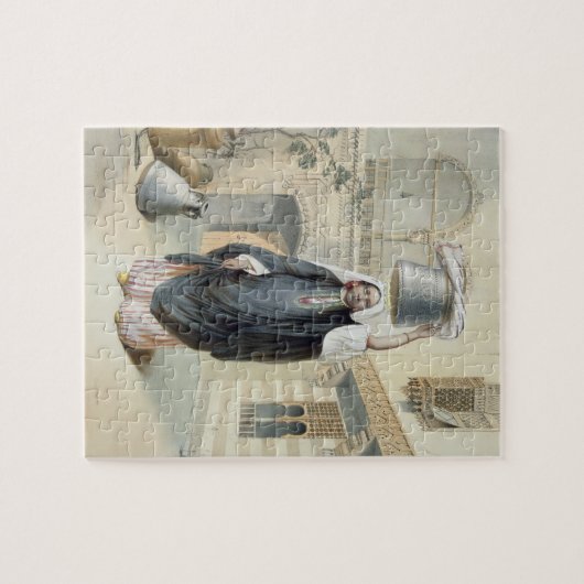 Jongerenmeisje dat terugkeert uit de Hammam in Caï Legpuzzel (Horizontaal)