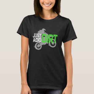 Jongerenmotocross boys Dirt Bike Dirtbike Kinder D T-shirt