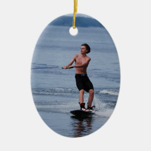 Jongerenwakeboarding Ornament