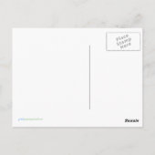 jongetbundel met mand-briefkaart briefkaart (Achterkant)