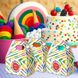 Jongetenspeelgoed Colorful Fun Transport Birthday  Bedankdoosjes