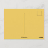 jongetje met bloemen en eicel briefkaart (Achterkant)