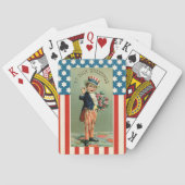  jongetje Sam op 4 juli Pokerkaarten (Achterkant)