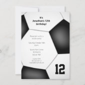 jongetje voetbalwedstrijd kaart (Voorkant)