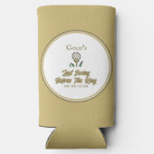 Jonggezellenfeest Golfen Goud en Wit (Achterkant)