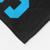 Jonggezellenfeest Team Bruid Bruidegom Krijger Fleece Deken (Hoek)