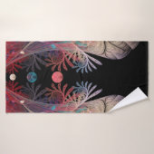 Jonglage Abstracte Modern Fantasy Fractal Art Badhanddoek (Badhanddoek)