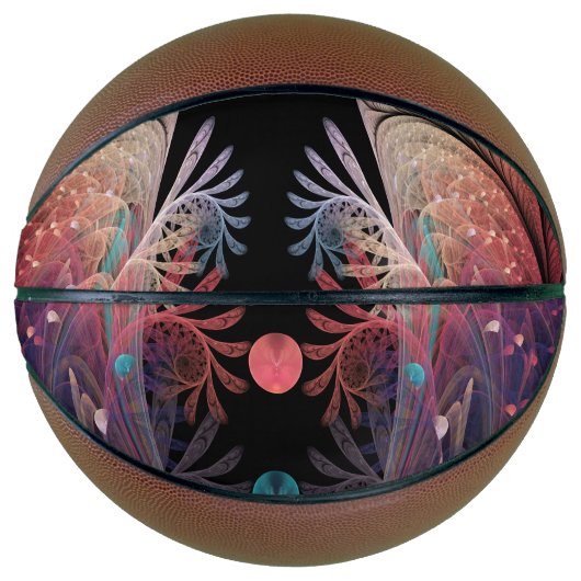 Jonglage Abstracte Modern Fantasy Fractal Art Basketbal (Voorkant)