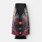 Jonglage Abstracte Modern Fantasy Fractal Art Flesjeskoeler (Voorkant)