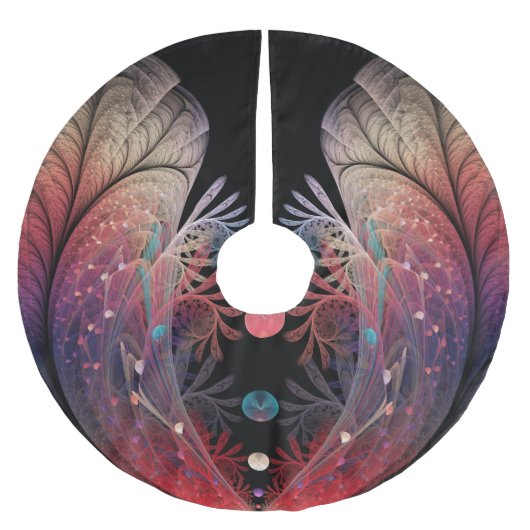 Jonglage Abstracte Modern Fantasy Fractal Art Kerstboom Rok (Voorkant)