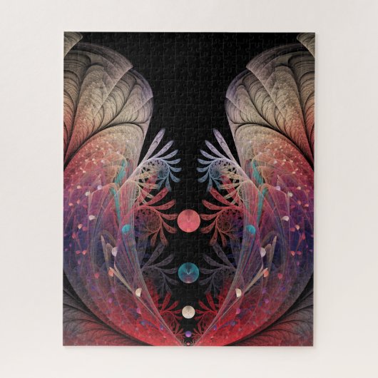 Jonglage Abstracte Modern Fantasy Fractal Art Legpuzzel (Verticaal)