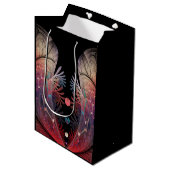 Jonglage Abstracte Modern Fantasy Fractal Art Medium Cadeauzakje (Voorkant Gekanteld)