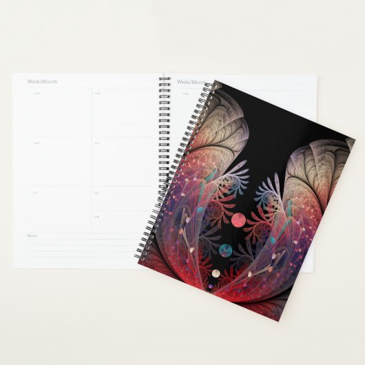 Jonglage Abstracte Modern Fantasy Fractal Art Planner (Display)