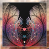 Jonglage Abstracte Modern Fantasy Fractal Art Raamsticker (Vel 2)