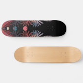 Jonglage Abstracte Modern Fantasy Fractal Art Skateboard (Horizontaal)