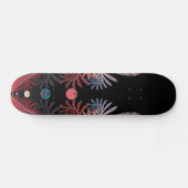 Jonglage Abstracte Modern Fantasy Fractal Art Skateboard (Horizontaal)