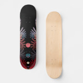 Jonglage Abstracte Modern Fantasy Fractal Art Skateboard (Voorkant)