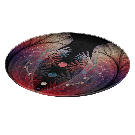 Jonglage Abstracte Modern Fantasy Fractal Art Snijplank (Hoek)