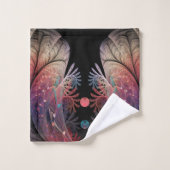 Jonglage Abstrait Art moderne Imaginaire fractal (Gant de toilette)