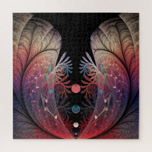 Jongleer Abstracte Moderne Fantasie Fractale Kunst Legpuzzel