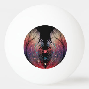 Jongleer Abstracte Moderne Fantasie Fractale Kunst Pingpongballen