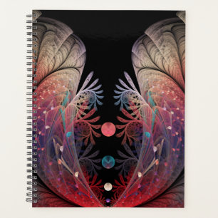 Jongleer Abstracte Moderne Fantasie Fractale Kunst Planner