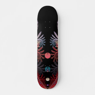 Jongleer Abstracte Moderne Fantasie Fractale Kunst Skateboard