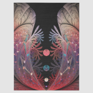 Jongleer Abstracte Moderne Fantasie Fractale Kunst Tissuepapier