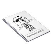 Jongleer- of entertainer notitieboek (Rechterzijde)