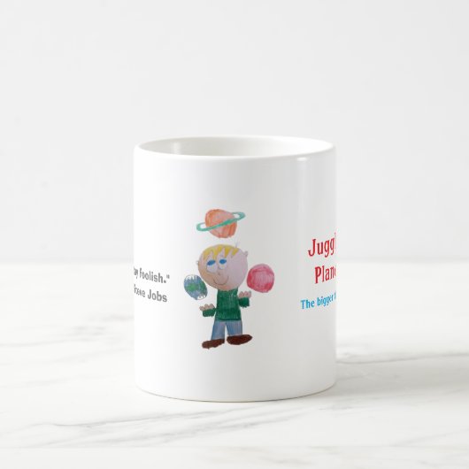 Jongler Planètes Café Mug Officiel (Centre)