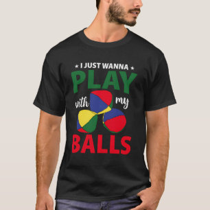 Jongleren - Ik wil gewoon met mijn ballen spelen T-shirt