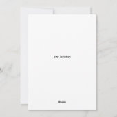 jongleren paashaas feestdagenkaart (Achterkant)