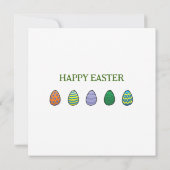 jongleren paashaas kaart (Achterkant)