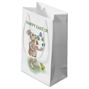 Jonglerende Paashaas Klein Cadeauzakje