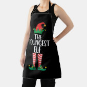 Jongste Elf Matching Family Kerstparty Schort (Insitu)