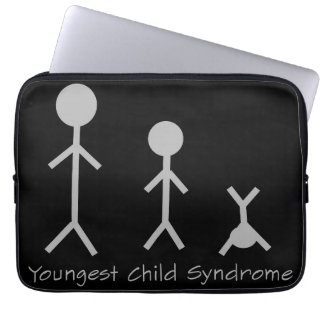 Jongste laptophoes met het kindersyndroom laptop sleeve