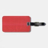 Jongste vrouw uit de jaren '50 bagagelabel (Achterkant horizontaal)