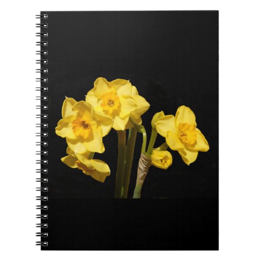 Jonquil Fleurs Carnet spirale (Devant)