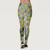Jonquilles blanches Legging (Dos)