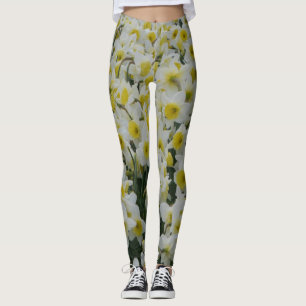 Jonquilles blanches Legging