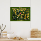 Jonquilles Dare To Be Different   Affiche (Cuisine)