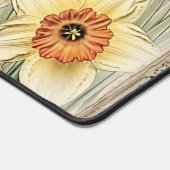 Jonquilles d'aspect vintage et script. Nom modifia (Coin)