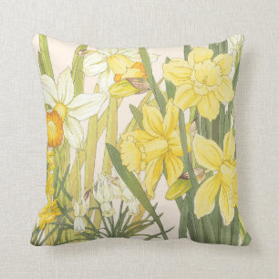 Jonquilles et coussin de printemps de Jonquils