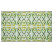Jonquilles sur tissu de printemps (Fat Quarter)