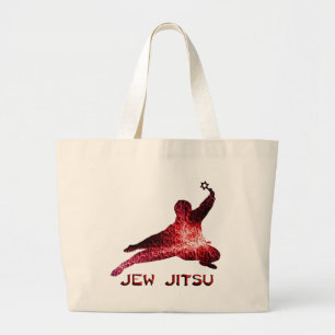 Jood Jitsu Grote Tote Bag